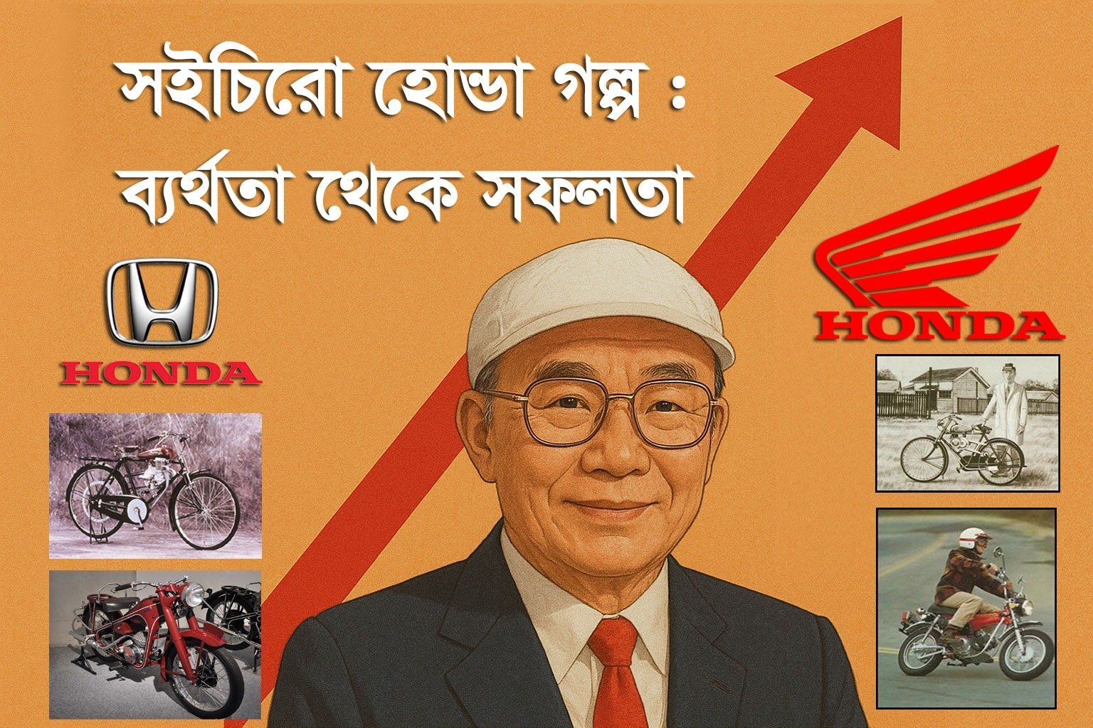 সুইচিরো হোন্ডার পথচলা